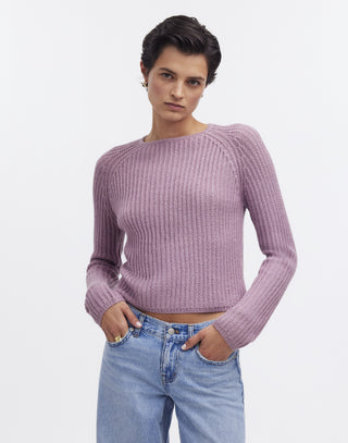 Sawika Crop Alpaca Sweater