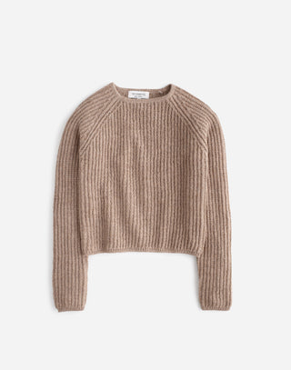 Sawika Crop Alpaca Sweater